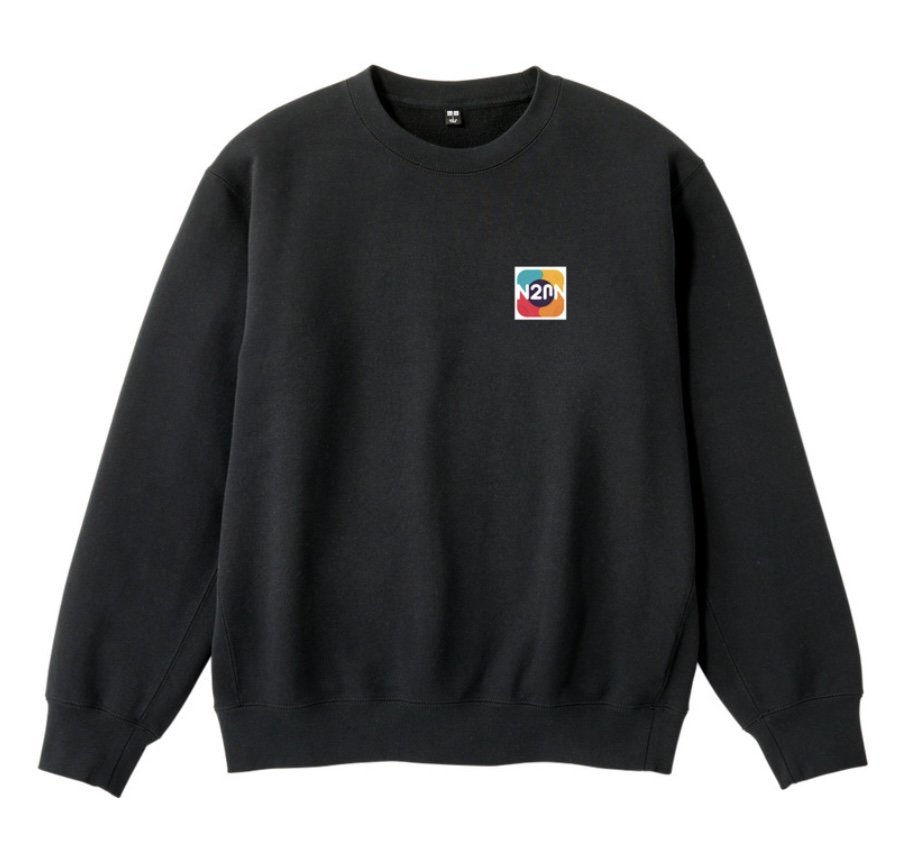 ※受注生産　n2mn公式ロゴ入りスウェットシャツ　XXLサイズ