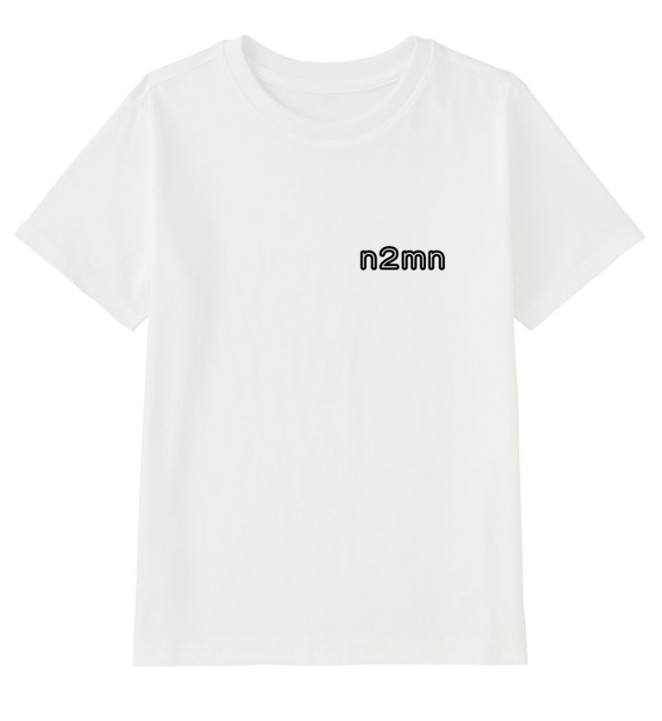 ※受注生産　KIDS用　n2mn 文字入り Tシャツ　150cm