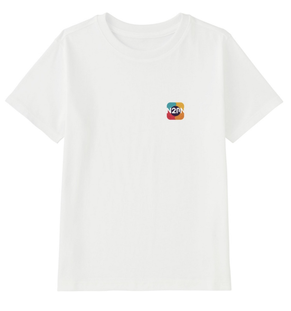 ※受注生産　KIDS用　n2mn ロゴ入り Tシャツ　110cm